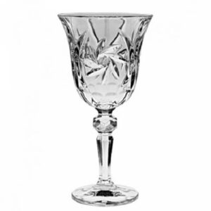 Pahare Vin Cristal Bohemia Lorey Pinwheel 280 ml