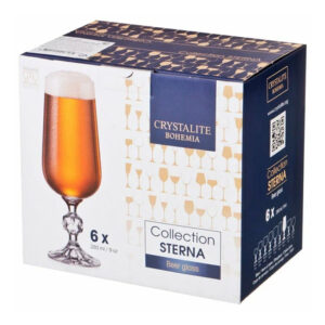 Pahare de Bere Bohemia Sterna Klaudie 280 ml