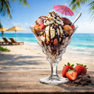 Cupe Inghetata Cristal Bohemia Fortune 310 ml