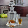 Set Pahare Shot cu Decantor Bohemia Quadro