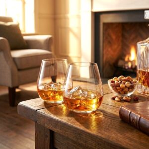 Pahare Whisky Bohemia Columba 380 ml