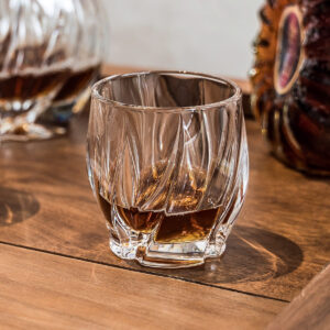 Pahare Whisky Cristal Bohemia Bromelias 350 ml