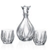 Set Pahare Whisky cu Decantor Cristal Bohemia Bromelias