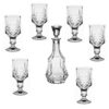 Set Pahare Vin cu Carafa Cristal Bohemia Soho