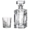 Set Pahare Whisky cu Decantor Cristal Bohemia Corona