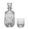 Set Pahare Whisky cu Decantor Cristal Bohemia Fire