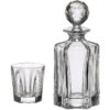 Set 6 Pahare Whisky cu Decantor Cristal Bohemia Victoria