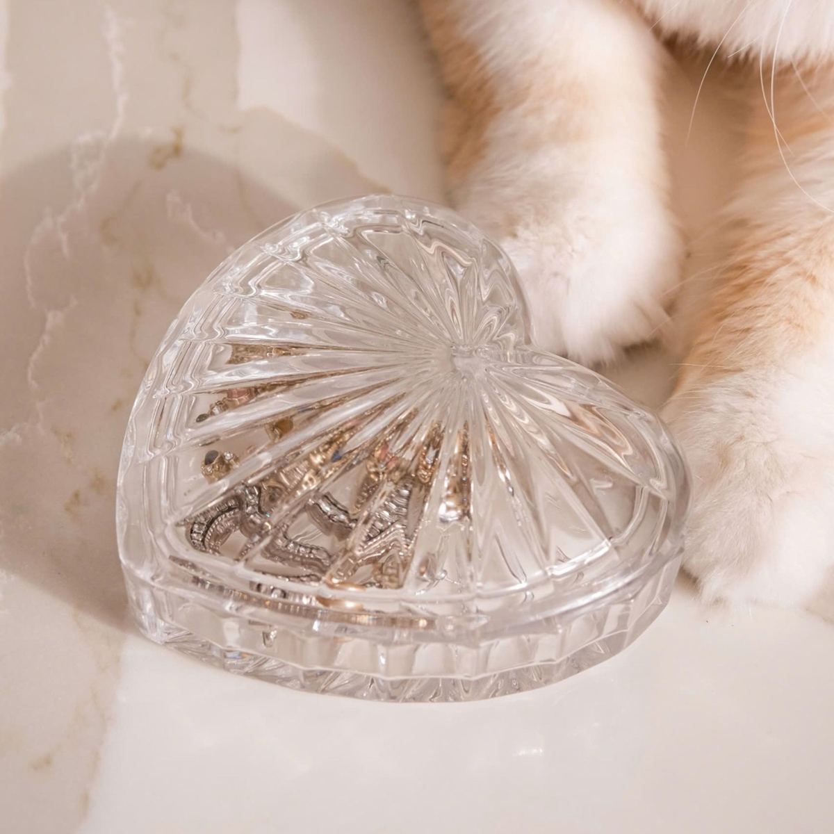 Bomboniera Cristal Bohemia Inima 11 cm