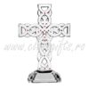 Cruce Cristal Bohemia cu Pietricele 27 cm