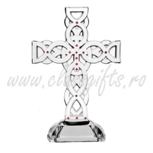Cruce Cristal Bohemia cu Pietricele 27 cm
