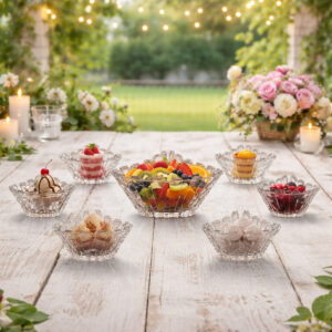 Set 6+1 Boluri Cristal Bohemia Citadela