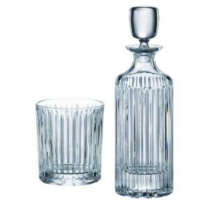 Set Pahare Whisky cu Decantor Cristal Bohemia Skyline