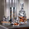 Set Pahare Whisky cu Decantor Cristal Bohemia Casablanca