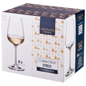 Pahare Vin Bohemia Dora Strix 250 ml