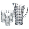 Set Pahare Apa cu Carafa Bohemia Diamond