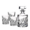 Set 7 Piese Whisky Cristal Bohemia Wicker