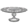 Platou Cristal Bohemia Crown 32.5 cm cu Picior