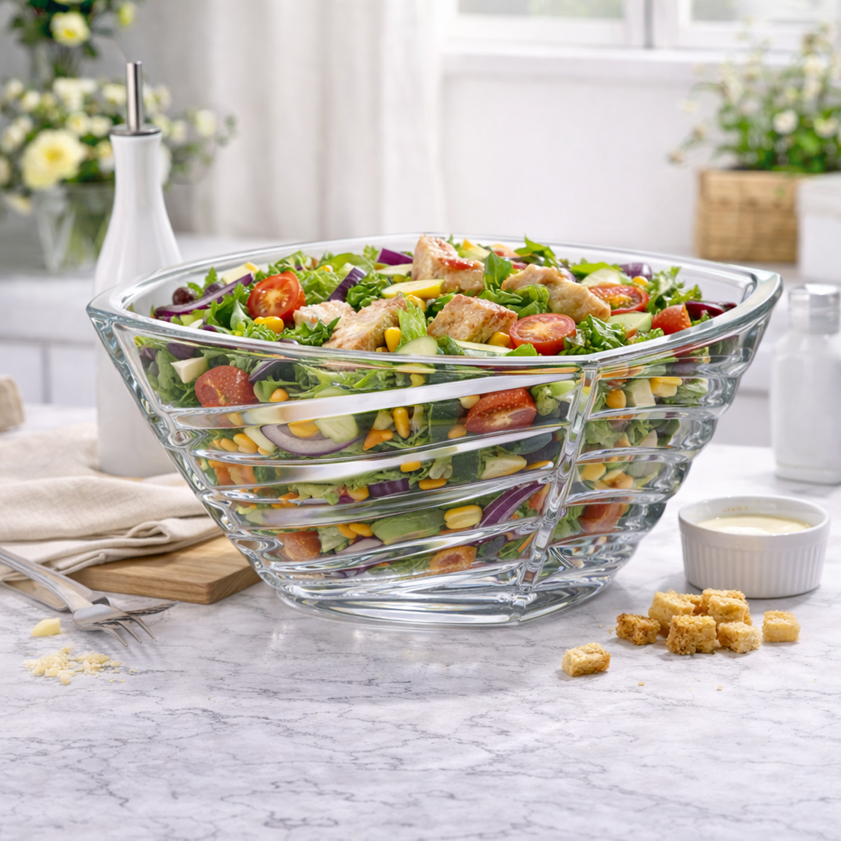 Bol Bohemia Facet 33 cm