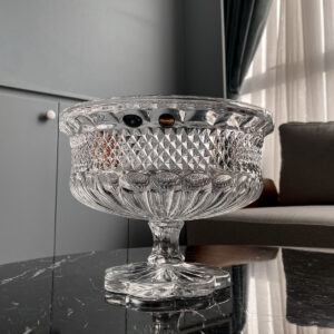 Bol Cristal Bohemia Alexandria cu Picior 25 cm