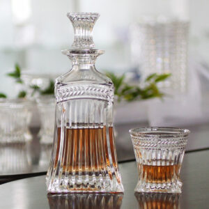 Set Pahare Whisky Cristal Bohemia cu Sticla Imperial