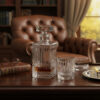 Set Pahare Whisky Cristal Bohemia cu Sticla Windsor