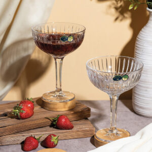 Cupe Sampanie din Cristal Bohemia Skyline 370 ml