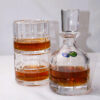 Set 2 Pahare Whisky cu Sticla din Cristal Bohemia Timesquare