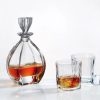 Set Pahare Whisky Cristal Bohemia cu Sticla Laguna
