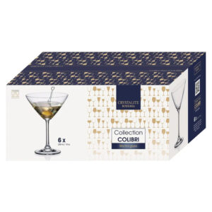 Pahare Martini Bohemia Colibri 280 ml