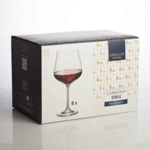 Pahare de Vin Rosu Bohemia Dora Strix 580 ml