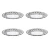 Set 4 Platouri Bohemia Onion 22.5 cm