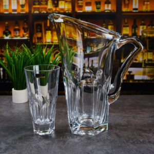 Set Pahare Apa cu Carafa Bohemia Apollo