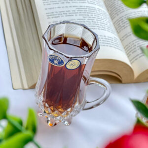 Cani pentru Ceai din Cristal Bohemia Diamond 100 ml