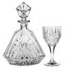 Set Pahare Vin Cristal Bohemia cu Sticla Alexandra