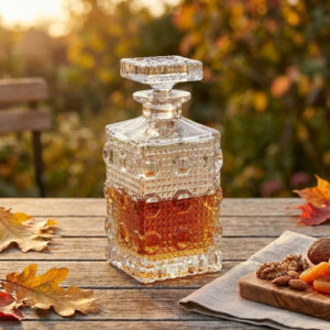 Decantor Whisky din Cristal Bohemia Diamond Eyes 700 ml