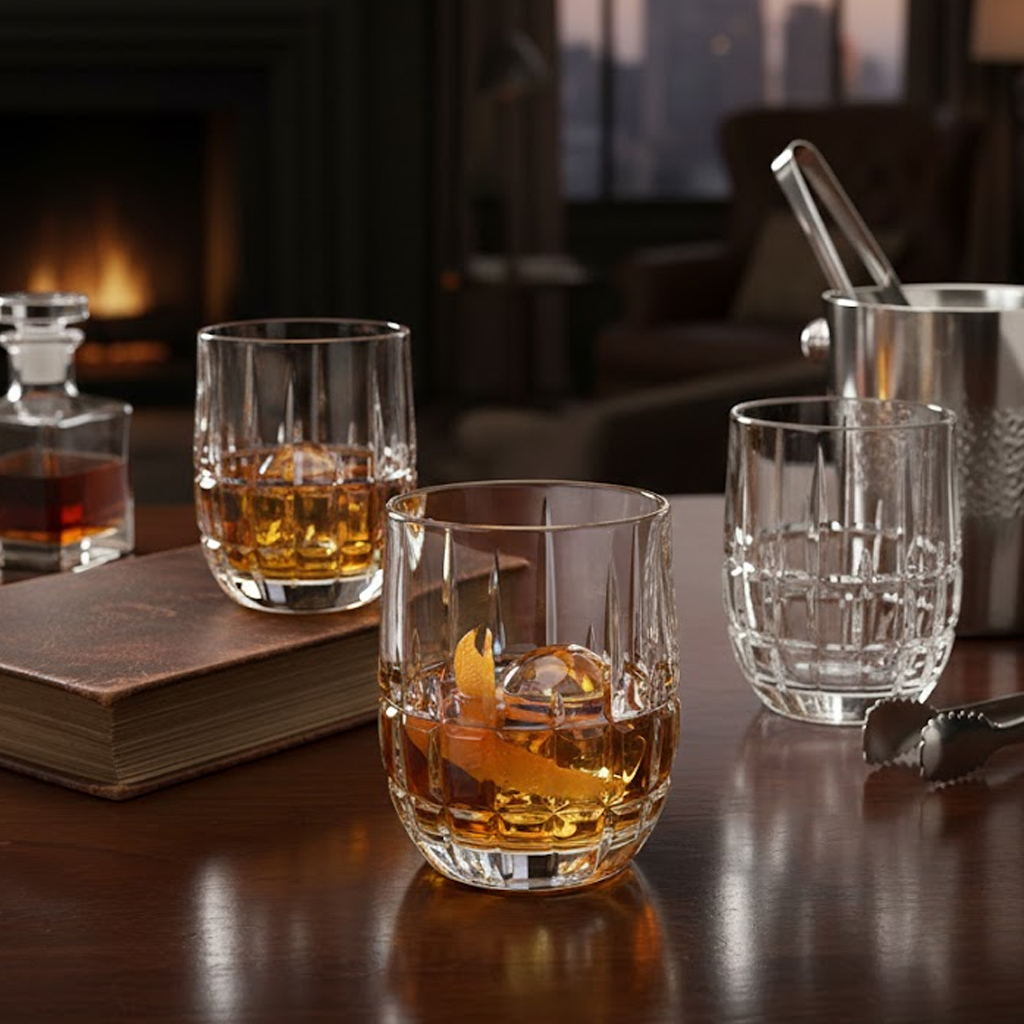 Pahare Whisky Cristal Bohemia Dover 380 ml