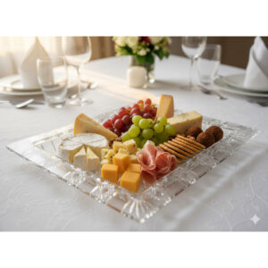 Platou din Cristal Bohemia Murinas 41 cm