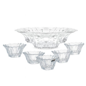 Set 6+1 Boluri din Cristal Bohemia Lina