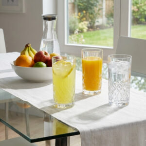 Set 12 Pahare Apa Cristal Bohemia Angela 320 ml