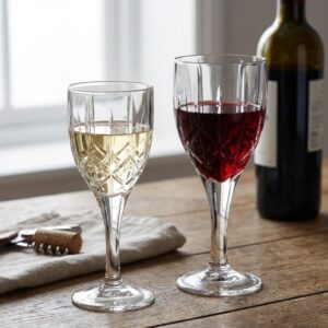 Set 12 Pahare Vin Cristal Bohemia Sheffield