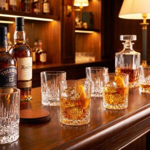 Set 12 Pahare Whisky Cristal Bohemia Vibes 300 ml