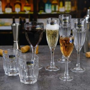 Set 30 Pahare Sampanie Whisky Vin Shot Bohemia Safari