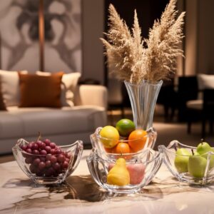 Set 6 Boluri si Vaza de la Bohemia Colosseum