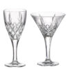 Set 12 Pahare Vin Martini din Cristal Bohemia Brixton