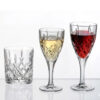 Set 18 Pahare Whisky si Vin din Cristal Bohemia Brixton