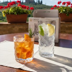 Set 12 Pahare Apa Whisky Bohemia Tiny