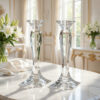 Set 2 Sfesnice Cristal Bohemia Prince 25.5 cm