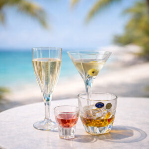 Set 24 Pahare Vin Whisky Martini Shot Cristal Bohemia Fjord