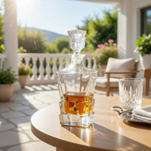 Decantor Whisky din Cristal Bohemia Crack 900 ml