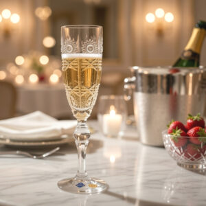 Set 6 Pahare Sampanie Cristal Bohemia 500PK 180 ml